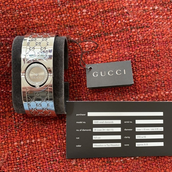 Authentic Gucci Twirl Small Diamond Watch - Picture 4 of 7